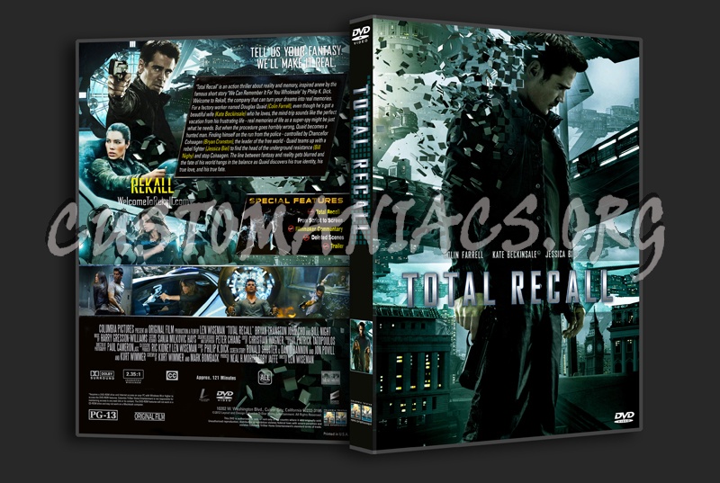 Total Recall dvd cover