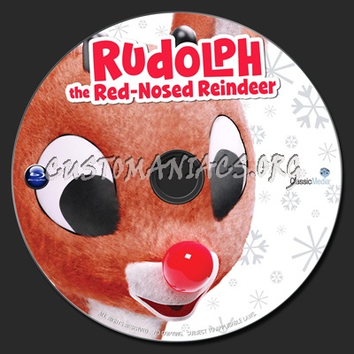 Rudolph The Red Nosed Reindeer (1964) blu-ray label