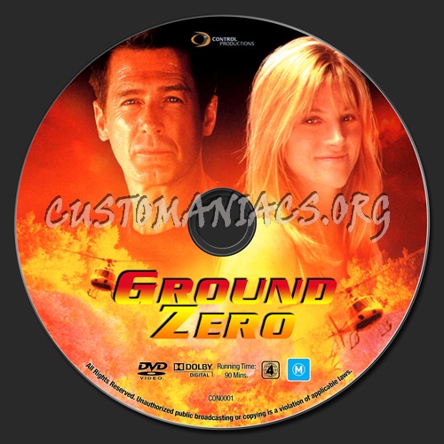 Ground Zero dvd label