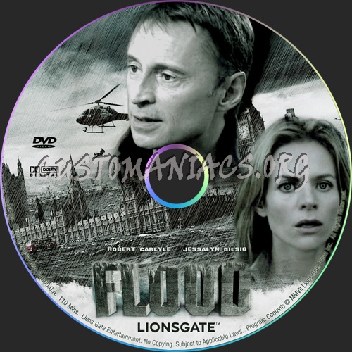 Flood dvd label