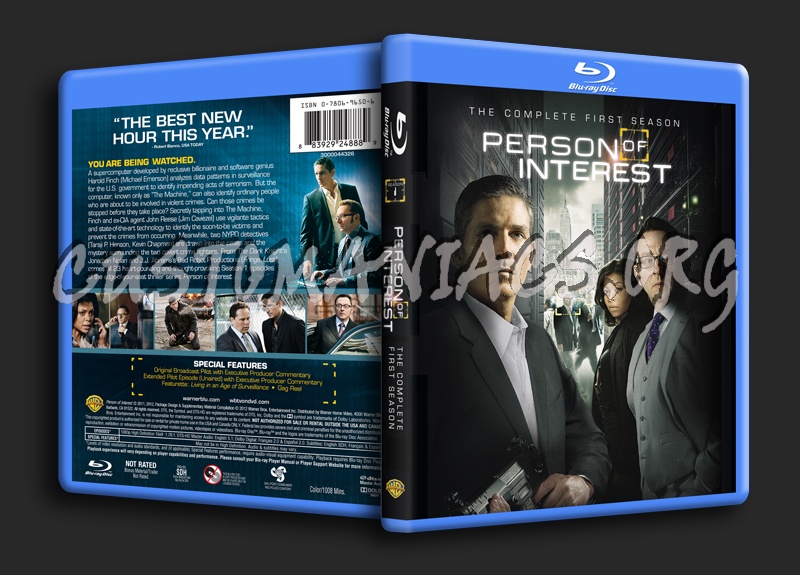 Person of Interest Season 1 blu-ray cover