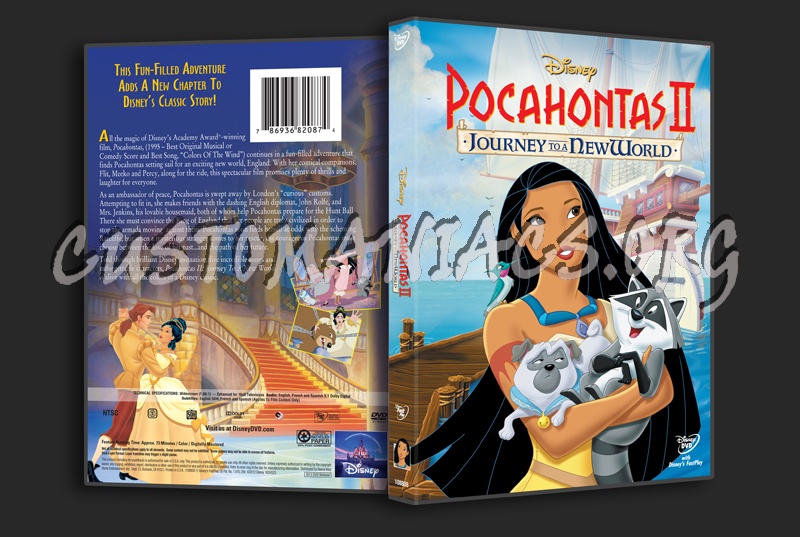 Pocahontas 2 dvd cover