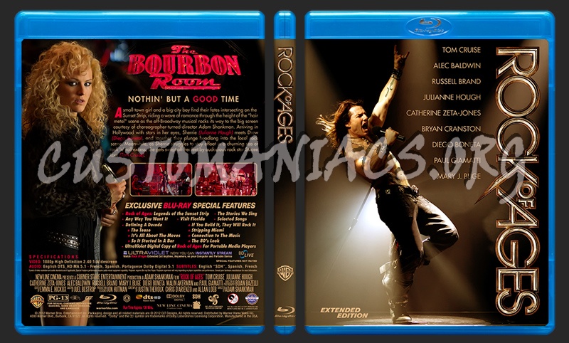 Rock Of Ages blu-ray cover