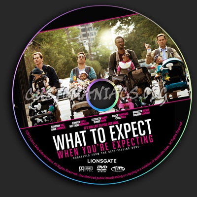 What To Expect When You're Expecting dvd label