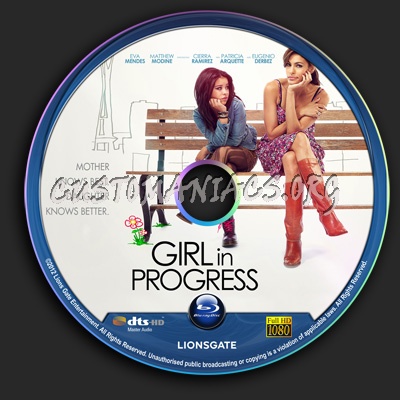 Girl In Progress blu-ray label