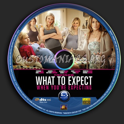 What To Expect When You're Expecting blu-ray label