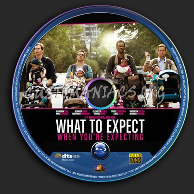 What To Expect When You're Expecting blu-ray label
