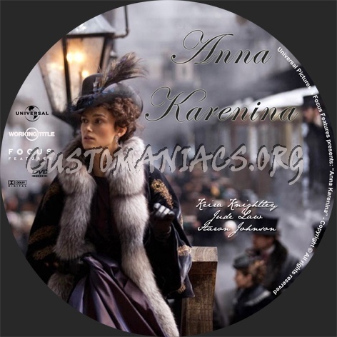 Anna Karenina dvd label