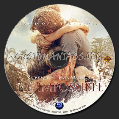 The Impossible (2012) blu-ray label