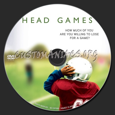 Head Games (2012) dvd label