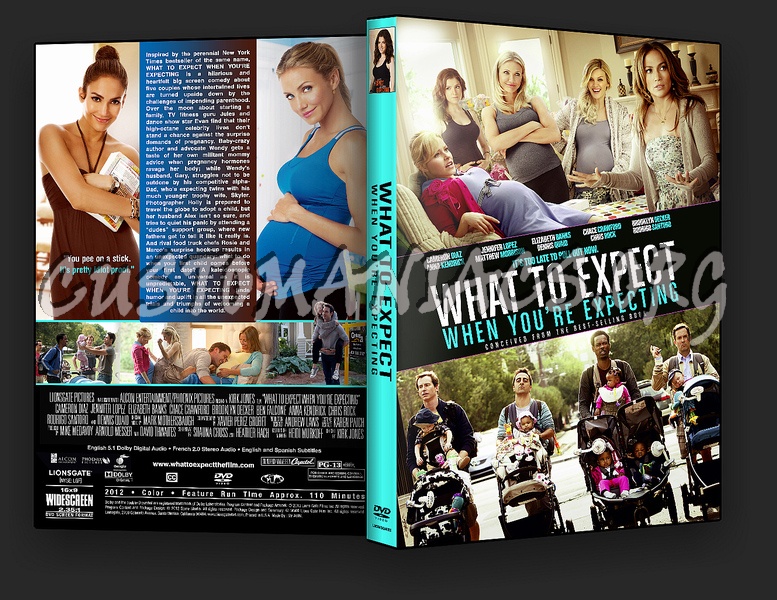 What to Expect When You're Expecting (2012) dvd cover