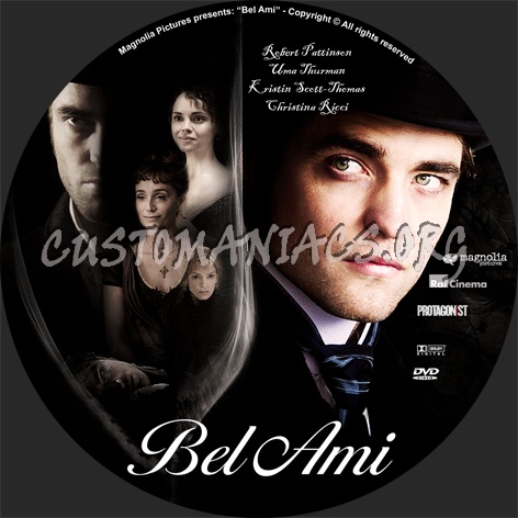Bel Ami dvd label
