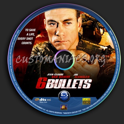 6 Bullets blu-ray label