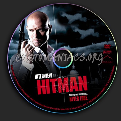 Interview With A Hitman dvd label