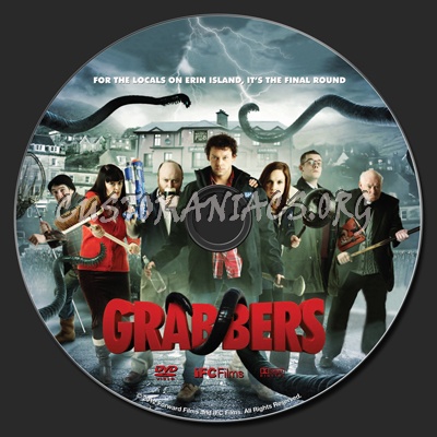 Grabbers dvd label