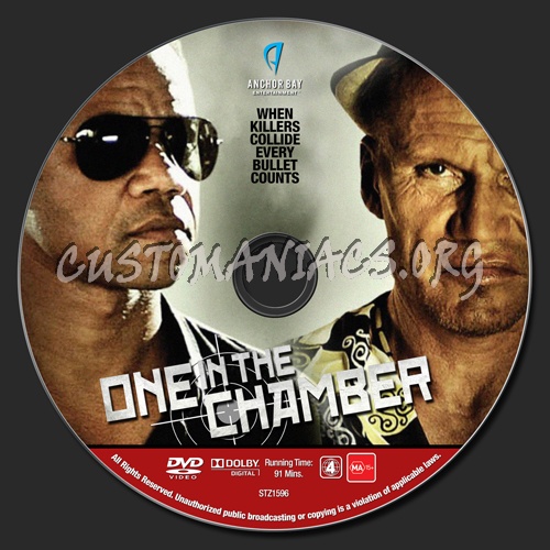 One In The Chamber dvd label