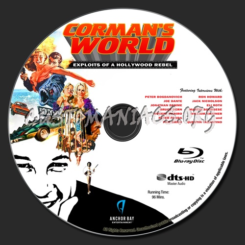 Corman's World blu-ray label