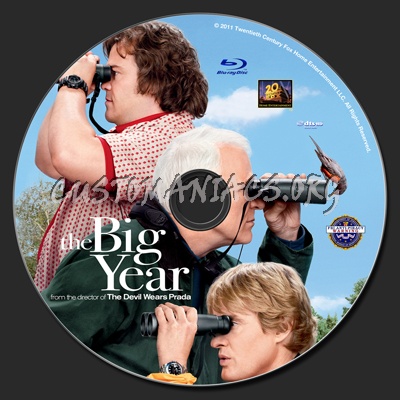 The Big Year blu-ray label