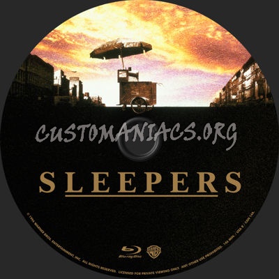 Sleepers blu-ray label