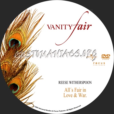 Vanity Fair dvd label