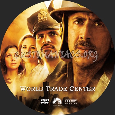 World Trade Center dvd label