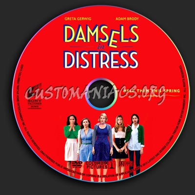 Damsels in Distress dvd label