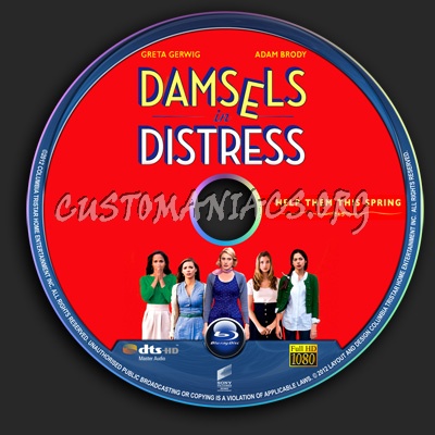 Damsels In Distress blu-ray label