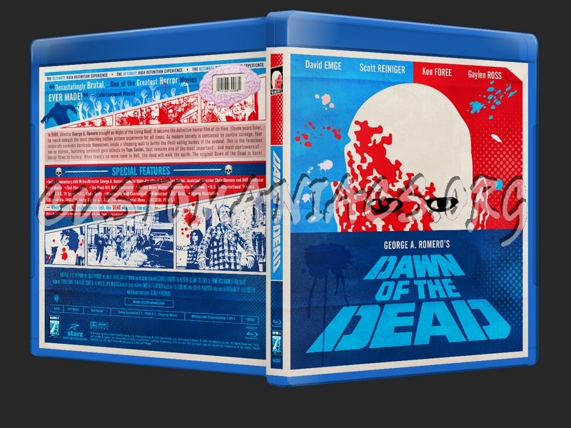 Dawn Of The Dead (1978) blu-ray cover