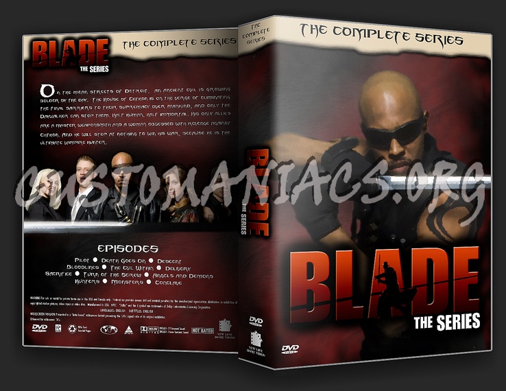 Blade - The Series dvd cover