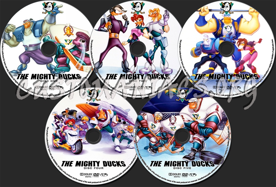 Mighty Ducks Cartoon 