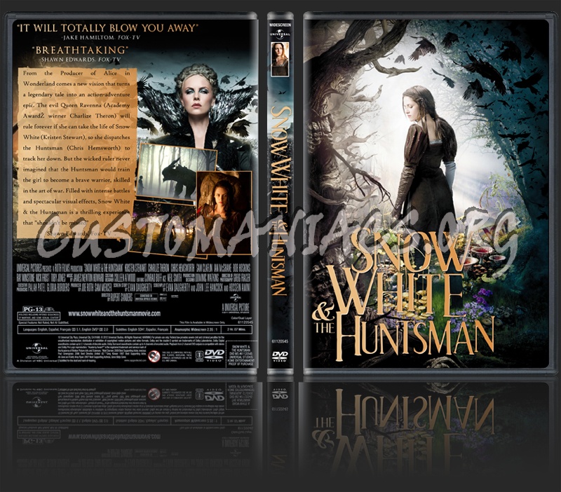 Snow White and the Huntsman dvd cover