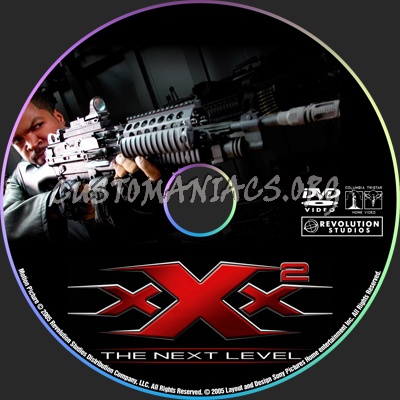 XXX 2 the next level dvd label