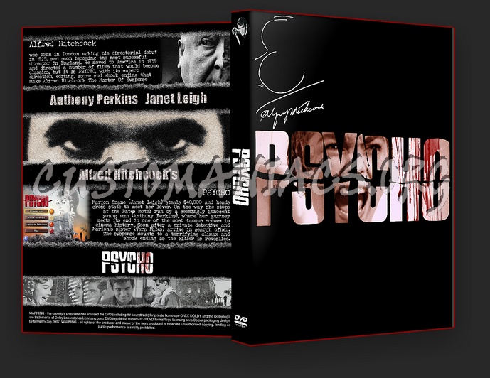Psycho dvd cover