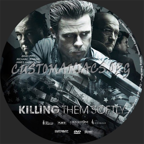 Killing Them Softly dvd label