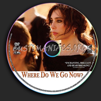 Where Do We Go Now dvd label