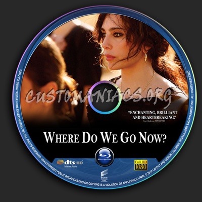 Where Do We Go Now blu-ray label