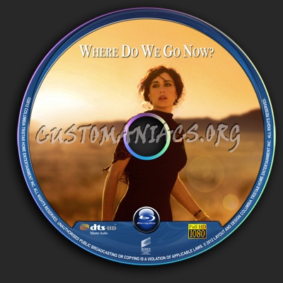 Where Do We Go Now blu-ray label