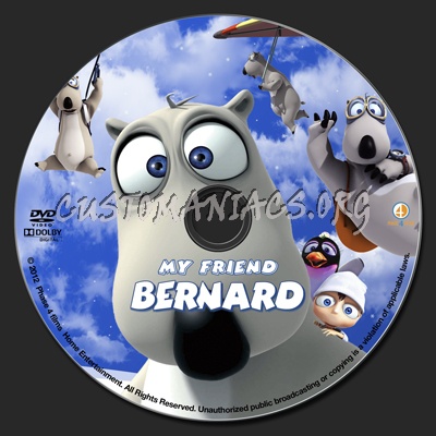 My Friend Bernard dvd label