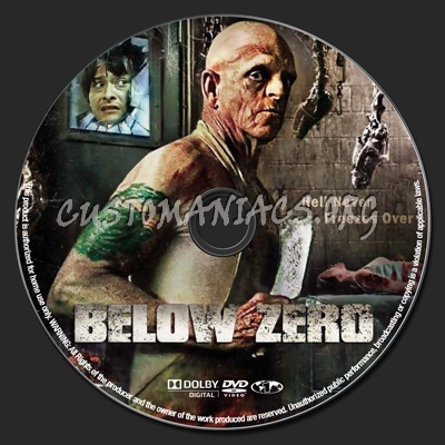 Below Zero dvd label