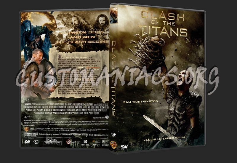 Clash of the Titans dvd cover