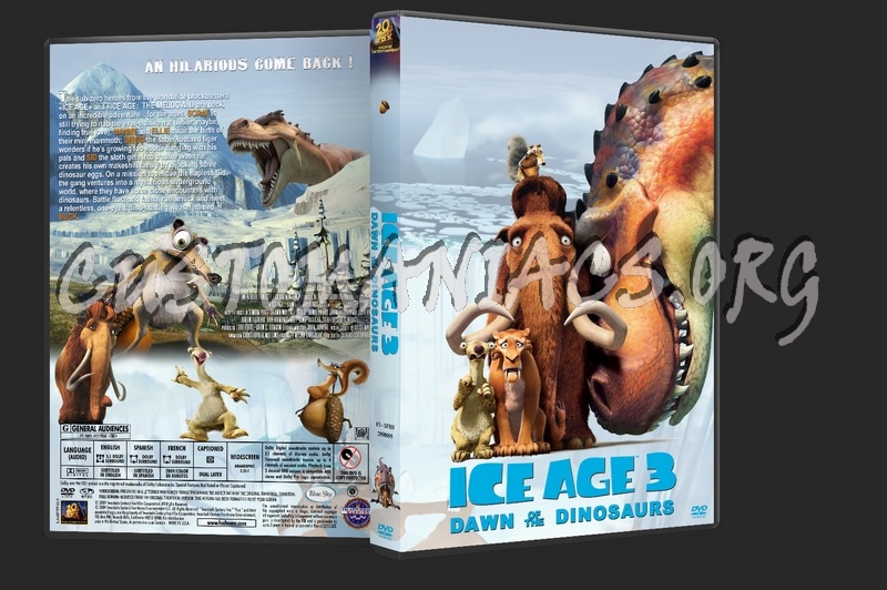 Ice Age 3 - Dawn of the Dinosaurs dvd cover