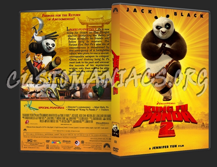 Kung Fu Panda 2 dvd cover