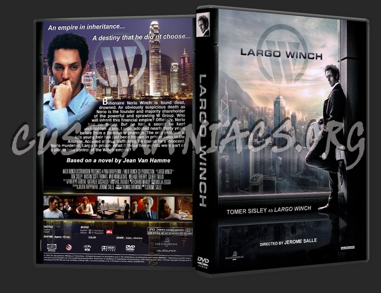 Largo Winch dvd cover