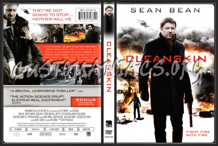 Cleanskin dvd cover