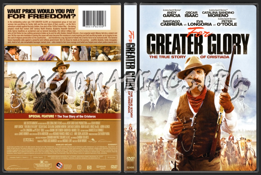 For Greater Glory dvd cover