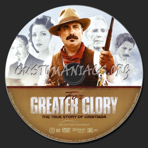 For Greater Glory dvd label