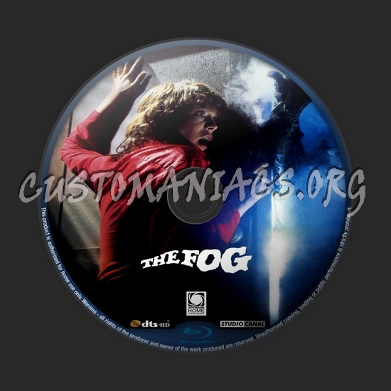 The Fog blu-ray label