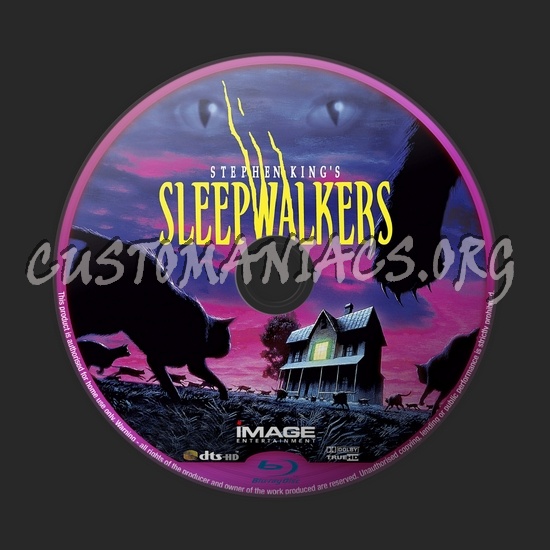 Sleepwalkers blu-ray label