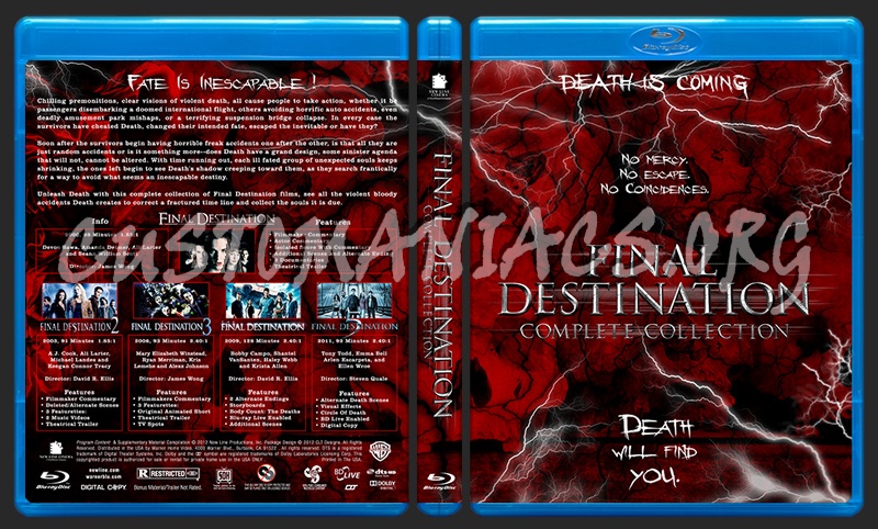 Final Destination Collection blu-ray cover