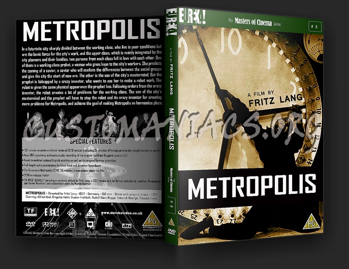 Metropolis dvd cover